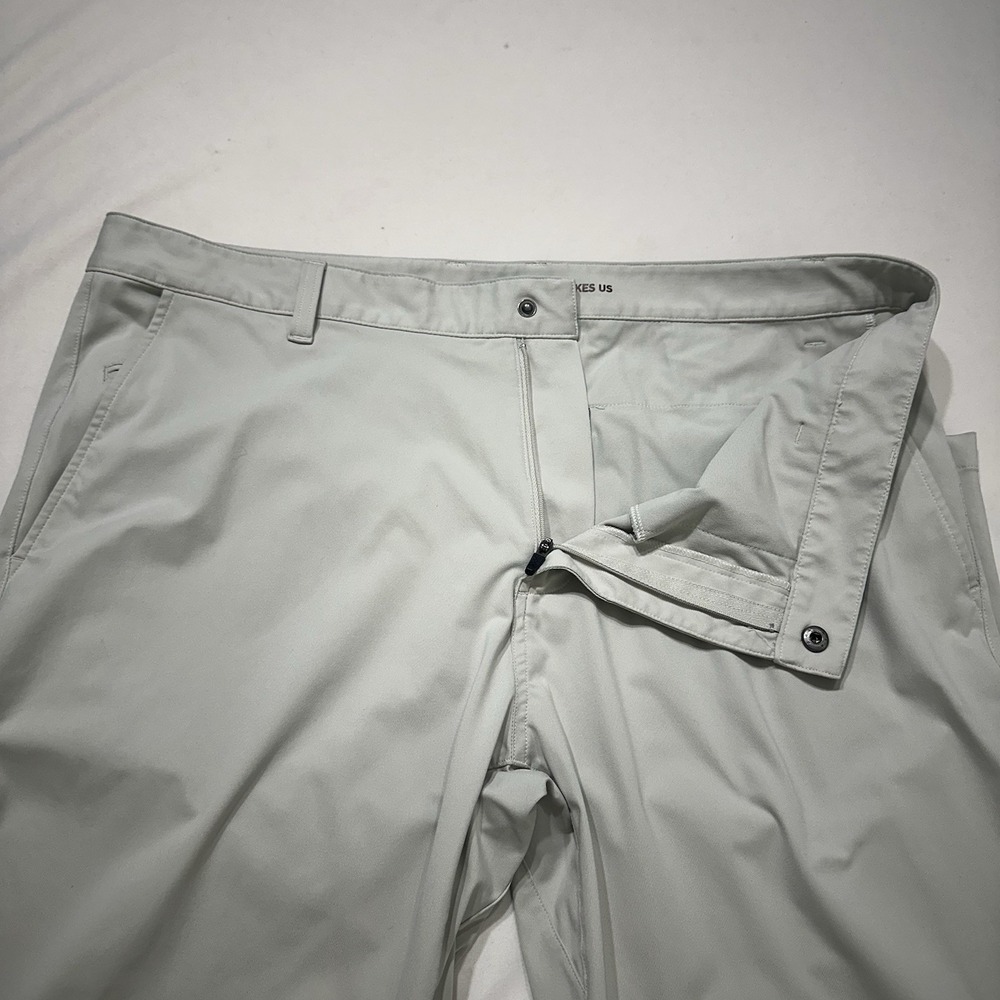 Rhone Commuter Classic Pants Men's 38 Beige Stretch Performance Dress Travel - Picture 4 of 12